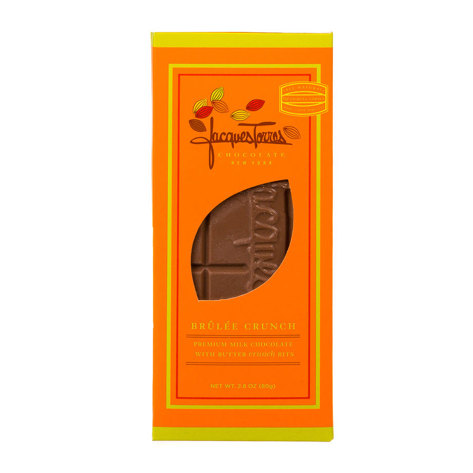 Brulee Crunch Premium Milk Chocolate Bar