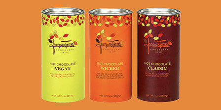 Hot Chocolate trio, Classic, Wicked and Vegan