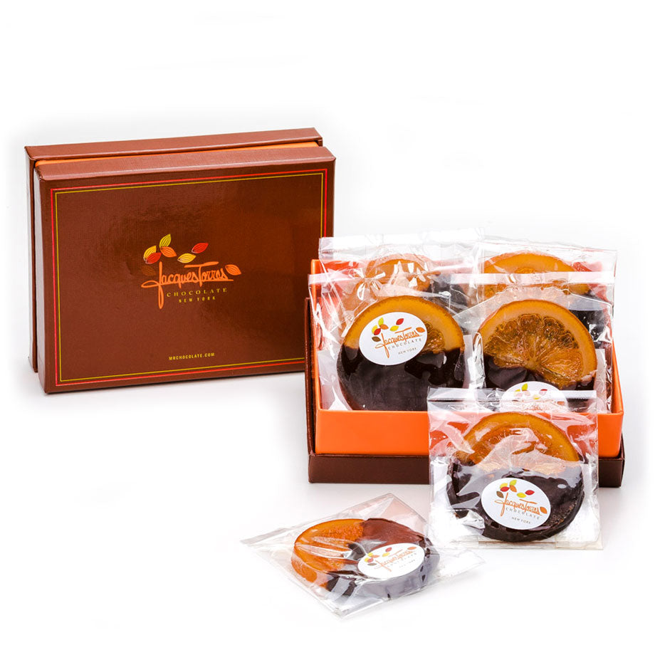 Chocolate Covered Orange Slices 6 in a box