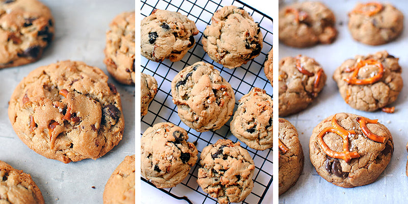Peanut Butter Pretzel Cookie Recipe