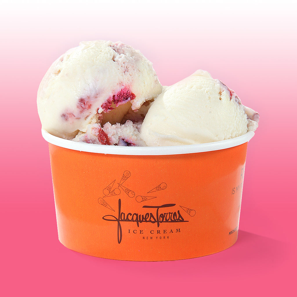 Jacques Torres Strawberry Shortcake Ice Cream