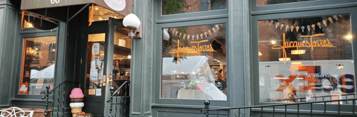 Front view of the Dumbo NY store